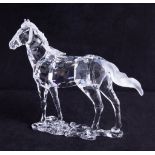 Swarovski crystal, Mare/Horse, in perfect condition, in original well-kept box.