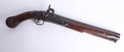 Antique Pucussion pistol, length 50cm.