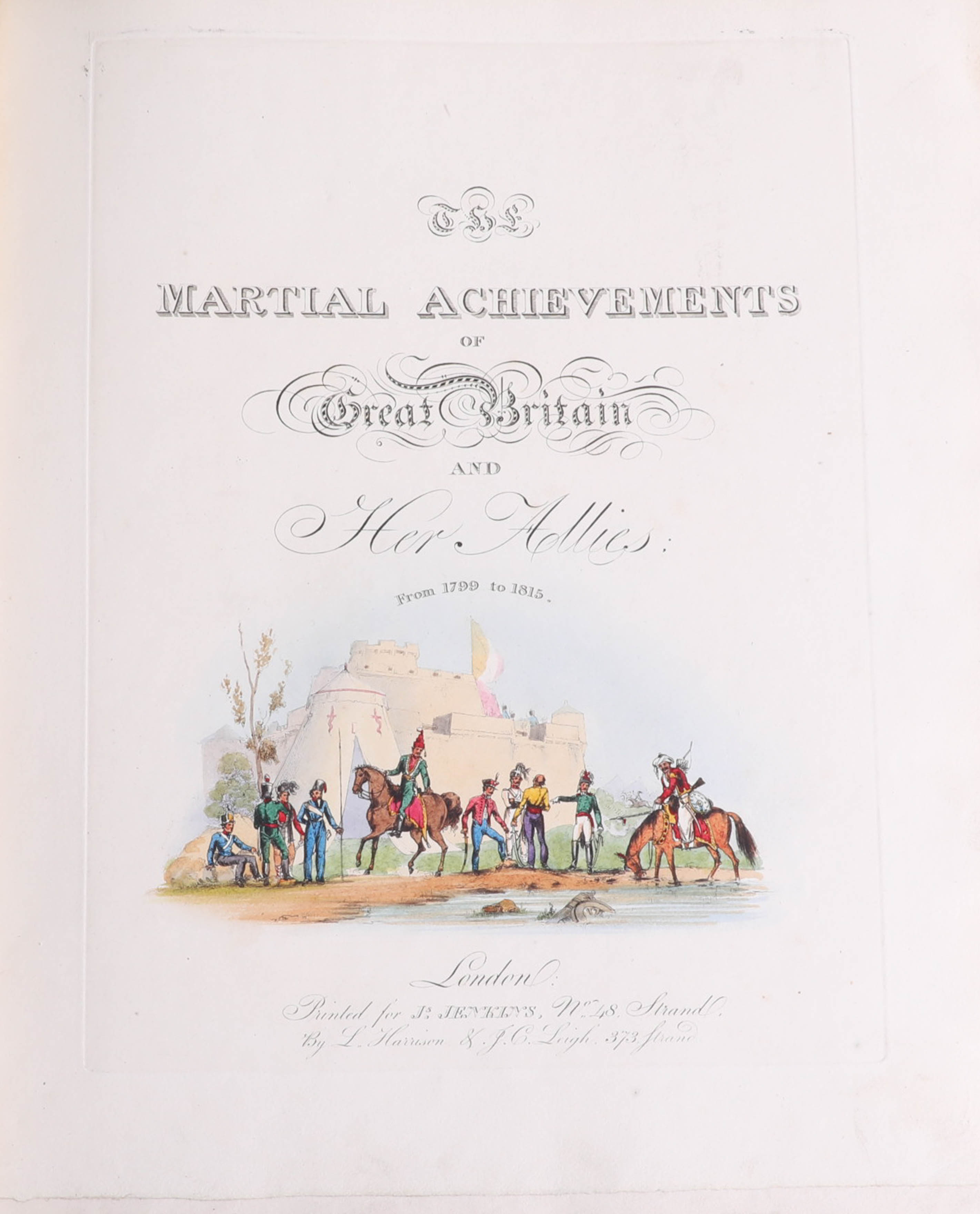 Jenkins (James) 'The Martial Achievements of Great Britain and Her Allies, from 1799 to 1815, - Image 4 of 15