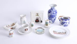 Small collection of china wares including crested ware etc.