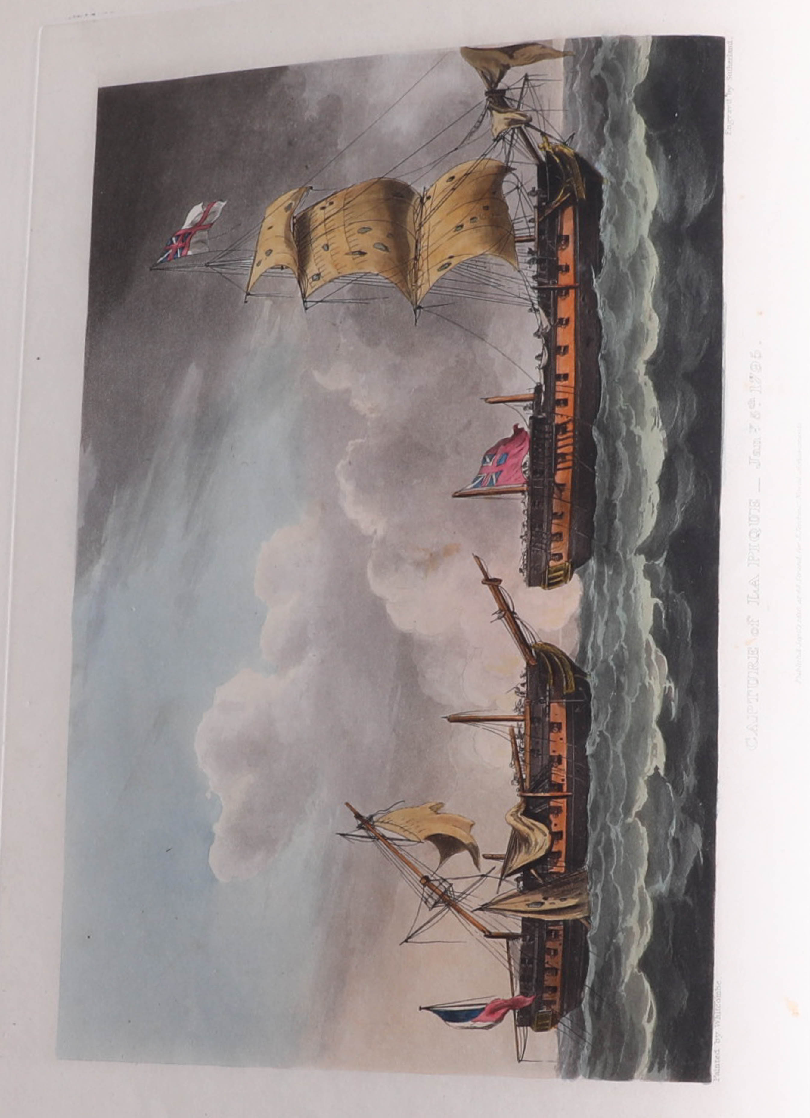 Jenkins (James) 'The Naval achievements of Great Britain from the Year 1793-1817. London' size - Image 9 of 16