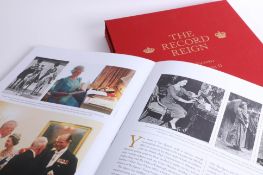 The Record Reign of Her Majesty the Queen two volumes by Illus London News.