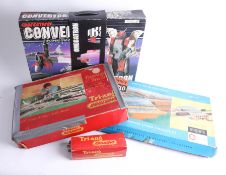 Hornby Dublo No. 5083 Terminal Kit, Tri-ang Train Set, and Convertor Game (3)