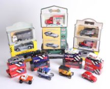 Small Collection of diecast models including Maisto Sport Car Collection 'Jaguar XJS V12, Days