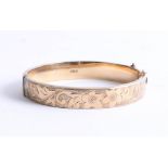 A 9ct gold bangle, approx. 22g.