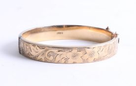 A 9ct gold bangle, approx. 22g.