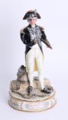 Royal Doulton porcelain Vice-Admiral Lord Nelson figure, edition 425/950 circa 1993, height 33cm.