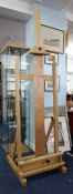 A large free standing Artist easel, height approx 193cm.