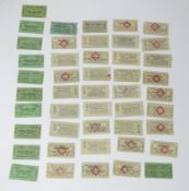 Small collection of Railway tickets including ten Plymouth-Prince Town railway line also