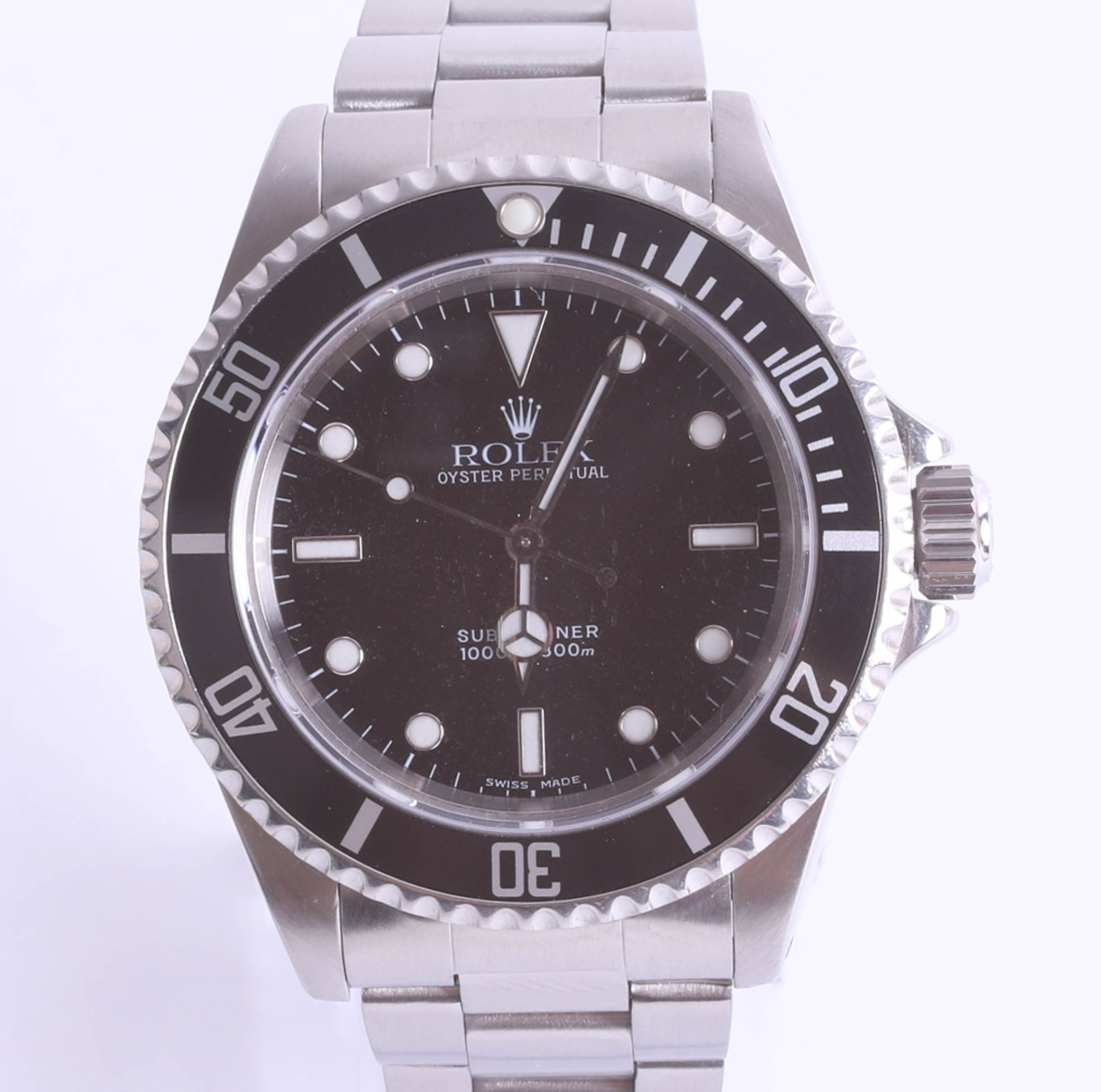 Rolex, a gents 2001 stainless steel Submariner, model 14060M, Serial K158958, - Image 6 of 6