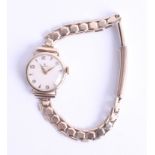 Rolex, a ladies vintage bracelet watch, circa 1940, manual wind, approx 16g.