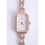 Rotary, a 9ct gold ladies wristwatch, approx 10.4g.