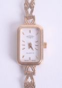 Rotary, a 9ct gold ladies wristwatch, approx 10.4g.