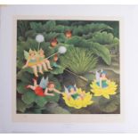 Beryl Cook (1926-2008), 'Fairies and Pixies', signed limited edition print, No 277/650, published by