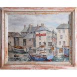 G.Lewis Cook, signed oil on board 'The Ship Inn at Back Beach, Teignmouth, Devon', member of the (
