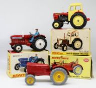 Dinky Toys, three Tractor models, 308 boxed, 300 boxed, 305 boxed (3).