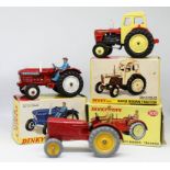 Dinky Toys, three Tractor models, 308 boxed, 300 boxed, 305 boxed (3).