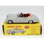 Dinky Toys, Bentley Coupe, 194 boxed.