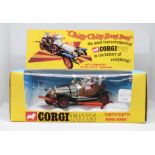 Corgi Toys, a recent Chitty Chitty Bang Bang, 266 boxed, Replica Box.