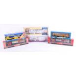 A mixed collection of commercial models, including Corgi Superhaulers, Limited Edition Haulers of