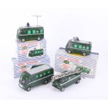 Dinky Super Toys, three models, BBC TV Mobile Control Room, 967 boxed, BBC TV Roving Eye Vehicle,