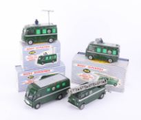 Dinky Super Toys, three models, BBC TV Mobile Control Room, 967 boxed, BBC TV Roving Eye Vehicle,