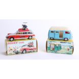 Dinky Toys, two models, Break ID 19 Radio Tele Luxembourg, 1404 boxed, Renault Camping, 565 boxed (