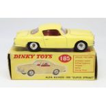Dinky Toys, Alfa Romeo Super Sprint, 185 boxed.