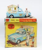 Corgi Toys, Wall's Ice cream Van on Ford Thames, 447 boxed.