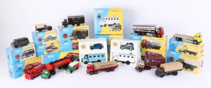 Corgi Classics, a collection of fourteen models, including classic police, emergency services, shell