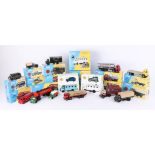 Corgi Classics, a collection of fourteen models, including classic police, emergency services, shell