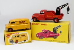 Dinky Toys, two models, Bedford Kodak, 480 boxed, Camionnette Citroën, 582 boxed (2).