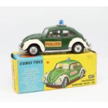 Corgi Toys, Volkswagen European Police car, 492 boxed.