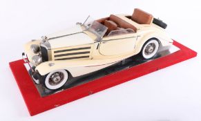 A large Belgian scale model, Reinforce Ambassador model car, Mercedes Benz, length 64cm