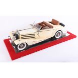 A large Belgian scale model, Reinforce Ambassador model car, Mercedes Benz, length 64cm