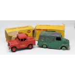 Dinky Toys, two models, Trojan Van and Mersey Tunnel Police Van, 235 boxed. (2)