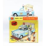 Corgi Toys, Walls Ice cream Van on Ford Thames, 447 boxed.