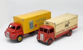 Dinky Super Toys, Guy and Bedford Wagons including Heinz 57, unboxed (2).