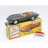 Corgi Toys, E Type Jaguar with detachable hard top, 307 boxed.