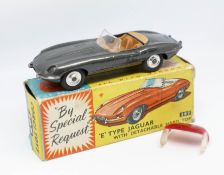 Corgi Toys, E Type Jaguar with detachable hard top, 307 boxed.