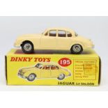 Dinky Toys, Jaguar 195, boxed, Replica Box.