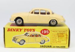 Dinky Toys, Jaguar 195, boxed, Replica Box.