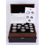 Royal Mint, the UK 2015 premium proof coin set, cased.