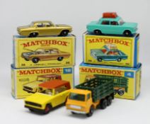 Matchbox Series, four models, 36 boxed, 18 boxed, 4 boxed, 56 boxed (4).