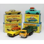 Matchbox Series, four models, 36 boxed, 18 boxed, 4 boxed, 56 boxed (4).