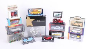A mixed collection including Corgi Millennium Collection, Herpa models etc., all boxed (16).