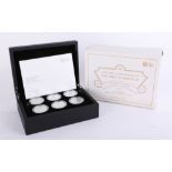 Royal Mint, the 100th Anniversary of the First World War, 2018 five Pound silver proof six coin set,
