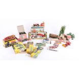 A collection of models, including Britains Models Massey Ferguson Tractor, Britains Super Major