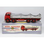 Dinky Super Toys, Foden Flat Truck with chains, 905 boxed.