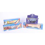 Corgi, three Superhaulers and Royal Worcester commemorative wagon, all boxed (4).